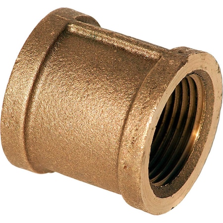 1-1/4 Coupling, Lead Free Brass, FNPT, 125 PSI